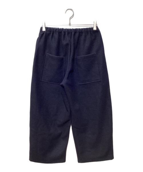 NATURAL LAUNDRY（ナチュラルランドリー）NATURAL LAUNDRY (ナチュラルランドリー) ロウールリングワイドエッグパンツ ネイビー サイズ:SIZE2の古着・服飾アイテム