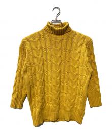 GAP（ギャップ）の古着「タートルネックニット」｜イエロー