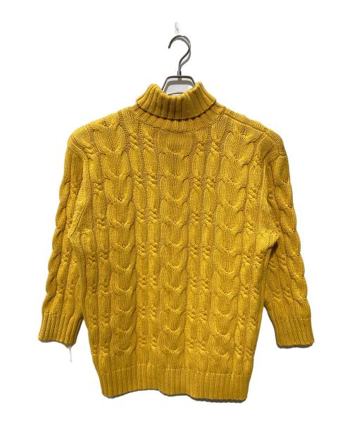 GAP（ギャップ）GAP (ギャップ) タートルネックニット イエロー サイズ:Mの古着・服飾アイテム