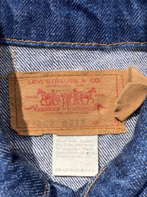 LEVI'S（リーバイス）LEVI'S (リーバイス) 70’s 71205 デニムジャケット インディゴ サイズ:38の古着・服飾アイテム