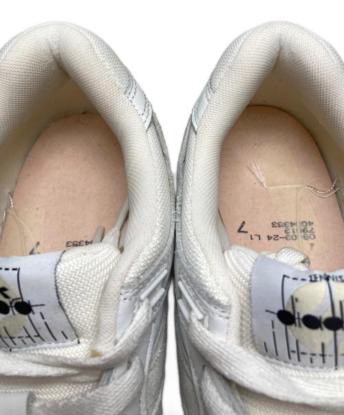 DIADORA（ディアドラ）DIADORA (ディアドラ) スニーカー ホワイト サイズ:25.5㎝の古着・服飾アイテム