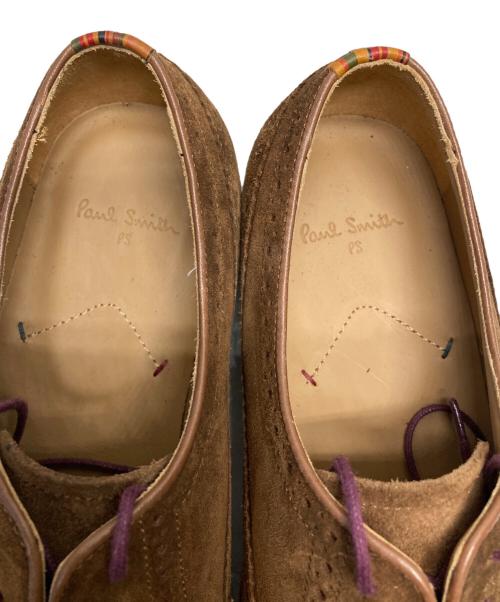 PAUL SMITH（ポールスミス）Paul Smith (ポールスミス) スウェードシューズ ブラウン サイズ:SIZE 7.5の古着・服飾アイテム