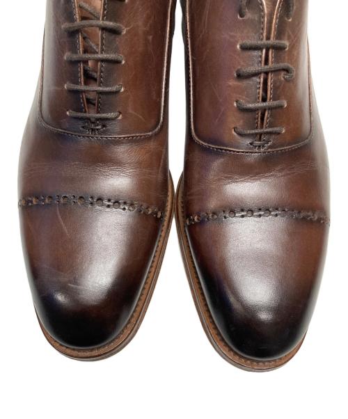 ANTONIO MAURIZI（アントニオマウリッチ）ANTONIO MAURIZI (アントニオマウリッチ) ストレートチップシューズ ブラウン サイズ:SIZE 40　1/2の古着・服飾アイテム
