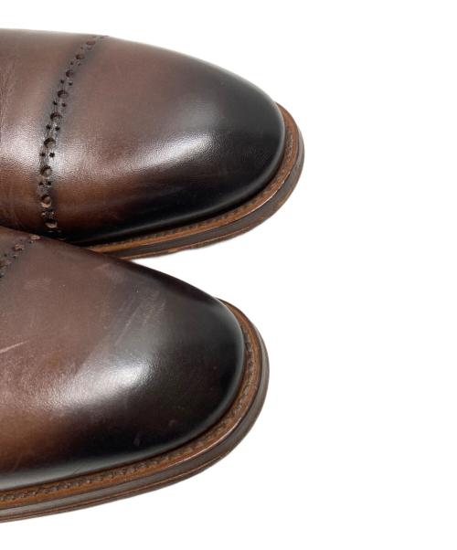 ANTONIO MAURIZI（アントニオマウリッチ）ANTONIO MAURIZI (アントニオマウリッチ) ストレートチップシューズ ブラウン サイズ:SIZE 40　1/2の古着・服飾アイテム