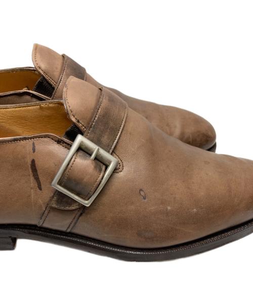 GRENSON（グレンソン）GRENSON (グレンソン) シングルモンクストラップシューズ ブラウン サイズ:SIZE 7の古着・服飾アイテム