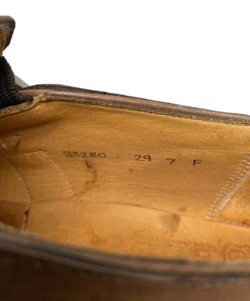 GRENSON（グレンソン）GRENSON (グレンソン) シングルモンクストラップシューズ ブラウン サイズ:SIZE 7の古着・服飾アイテム