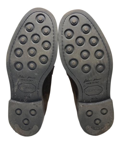ANTONIO MAURIZI（アントニオマウリッチ）ANTONIO MAURIZI (アントニオマウリッチ) スウェードシューズ ブラウン サイズ:SIZE 40　1/2の古着・服飾アイテム