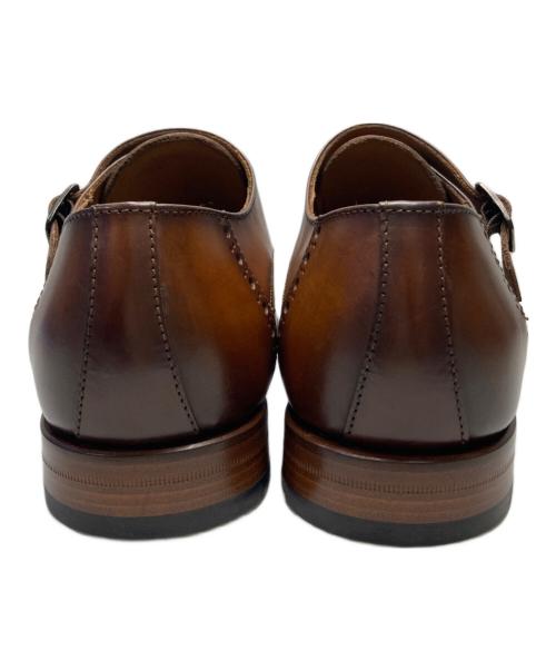 ANTONIO MAURIZI（アントニオマウリッチ）ANTONIO MAURIZI (アントニオマウリッチ) ダブルモンクストラップシューズ ブラウン サイズ:SIZE40　1/2の古着・服飾アイテム