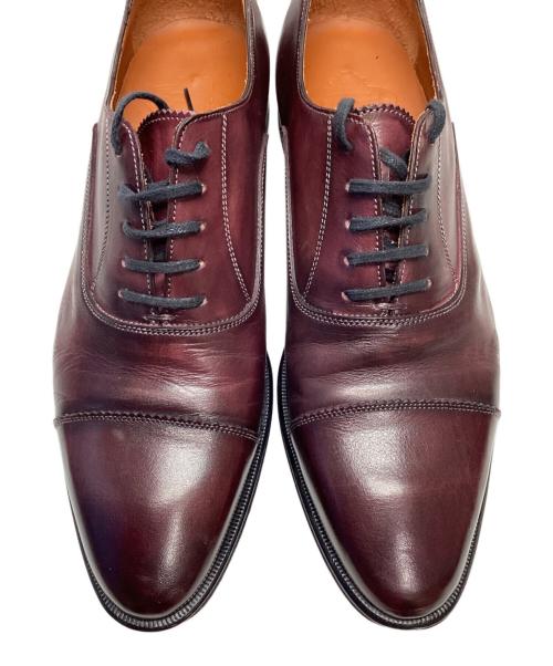 LOBB'S（ロブス）LOBB's (ロブス) ストレートチップシューズ ワインレッド サイズ:SIZE 41の古着・服飾アイテム