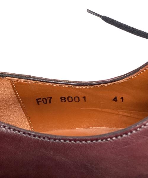 LOBB'S（ロブス）LOBB's (ロブス) ストレートチップシューズ ワインレッド サイズ:SIZE 41の古着・服飾アイテム