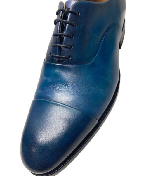 FABI（ファビ）fabi (ファビ) ストレートチップシューズ ブルー サイズ:SIZE 7の古着・服飾アイテム