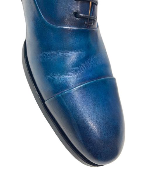 FABI（ファビ）fabi (ファビ) ストレートチップシューズ ブルー サイズ:SIZE 7の古着・服飾アイテム