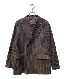 RAINMAKER（レインメーカー）の古着「DOUBLE BREASTED JACKET」｜ブラウン