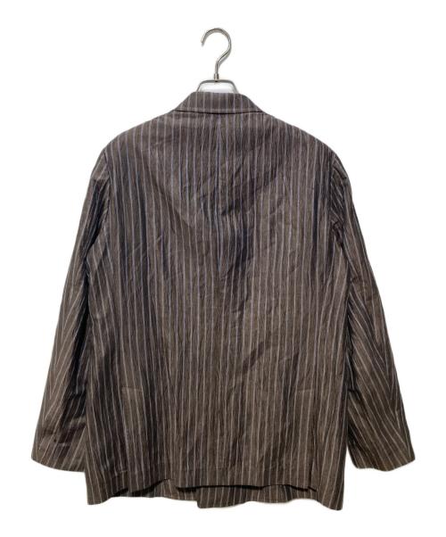 RAINMAKER（レインメーカー）RAINMAKER (レインメーカー) DOUBLE BREASTED JACKET ブラウン サイズ:46の古着・服飾アイテム