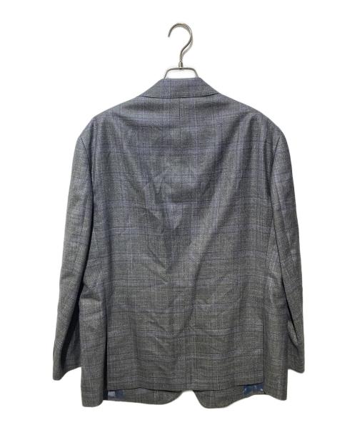 LANVIN（ランバン）LANVIN (ランバン) カシミア混テーラードジャケット グレー サイズ:T48の古着・服飾アイテム
