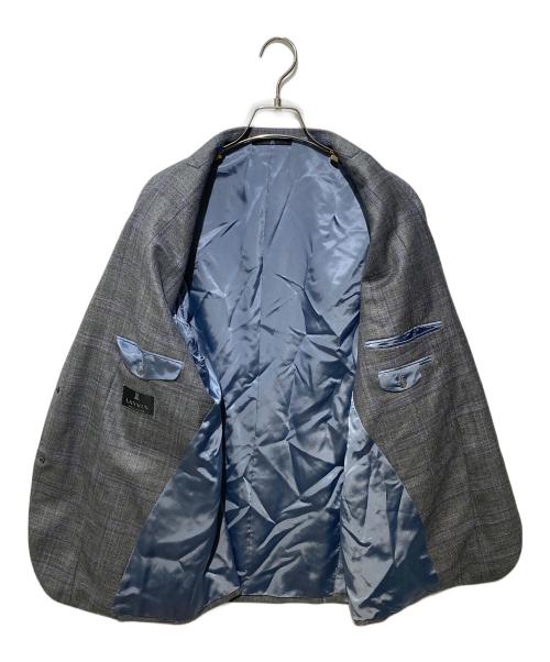 LANVIN（ランバン）LANVIN (ランバン) カシミア混テーラードジャケット グレー サイズ:T48の古着・服飾アイテム
