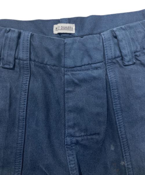 WILLY CHAVARRIA（ウィリーチャバリア）WILLY CHAVARRIA (ウィリーチャバリア) ハーフパンツ ブルー サイズ:SIZE Sの古着・服飾アイテム