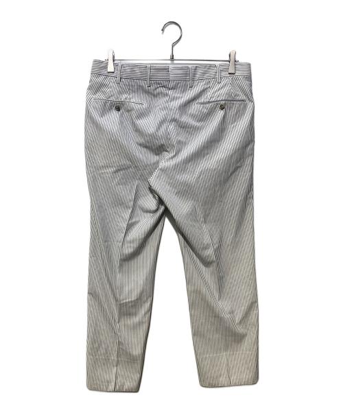 PT01（ピーティーゼロウーノ）PT01 (ピーティーゼロウーノ) ストライプパンツ ホワイト サイズ:SIZE48の古着・服飾アイテム