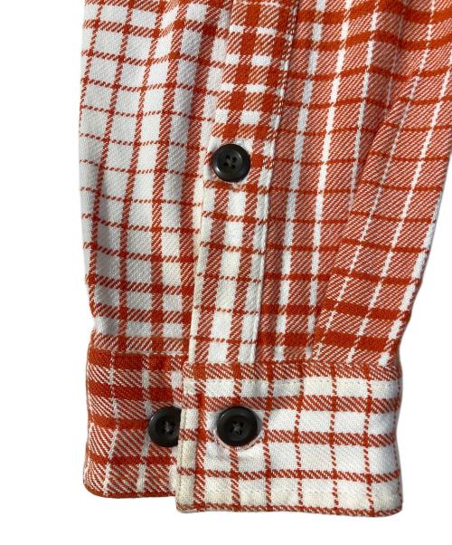 Patagonia（パタゴニア）Patagonia (パタゴニア) フィヨルドフランネルシャツ オレンジ サイズ:Sの古着・服飾アイテム