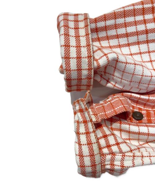 Patagonia（パタゴニア）Patagonia (パタゴニア) フィヨルドフランネルシャツ オレンジ サイズ:Sの古着・服飾アイテム