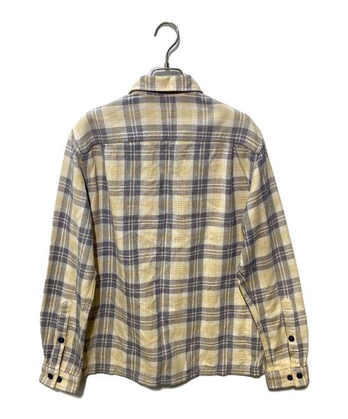 Patagonia（パタゴニア）Patagonia (パタゴニア) フィヨルド・フランネル・シャツ ベージュ サイズ:Sの古着・服飾アイテム