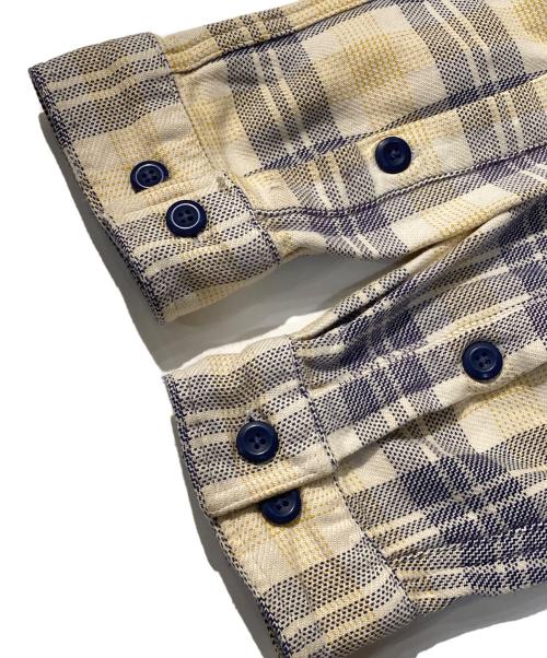 Patagonia（パタゴニア）Patagonia (パタゴニア) フィヨルド・フランネル・シャツ ベージュ サイズ:Sの古着・服飾アイテム