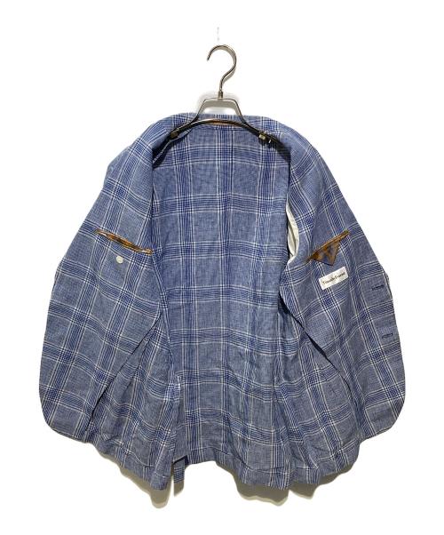 timothy everest（ティモシーエベレスト）timothy everest (ティモシーエベレスト) リネンジャケット ブルー サイズ:38の古着・服飾アイテム