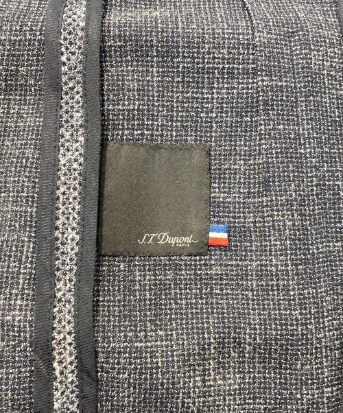 S.T.Dupont（エス・テー・デュポン）S.T.Dupont (エス・テー・デュポン) 段返り3Bテーラードジャケット ネイビー サイズ:サイズ表記なしの古着・服飾アイテム