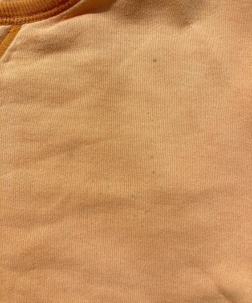 EVISU（エヴィス）EVISU (エヴィス) 二枚地前Vスウェット オレンジ サイズ:FREEの古着・服飾アイテム