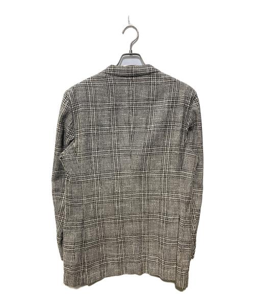BOGLIOLI（ボリオリ）BOGLIOLI (ボリオリ) 段返し3Bツイードジャケット グレー サイズ:SIZE48の古着・服飾アイテム