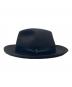 BORSALINO (ボルサリーノ) アレッサンドリア ラビットハット ブラック サイズ:UK 7 1/2　61：20000円