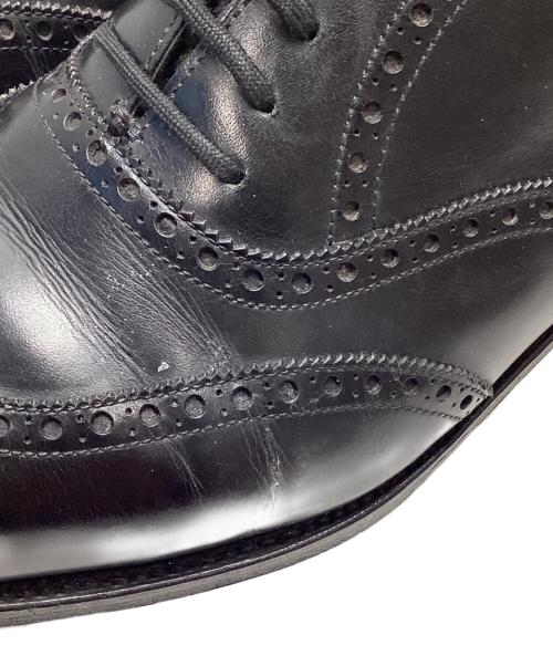 JOHN LOBB（ジョンロブ）JOHN LOBB (ジョンロブ) MARSHALLウィングチップシューズ ブラック サイズ:6　1/2の古着・服飾アイテム
