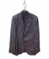 Ermenegildo Zegna COUTURE（エルメネジルド ゼニア クチュール）の古着「リネン2Bジャケット」｜パープル
