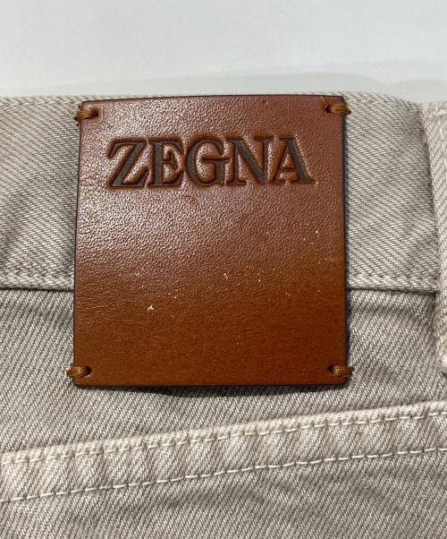 ZEGNA（ゼニア）ZEGNA (ゼニア) POLICCIA デニムパンツ ベージュ サイズ:33の古着・服飾アイテム