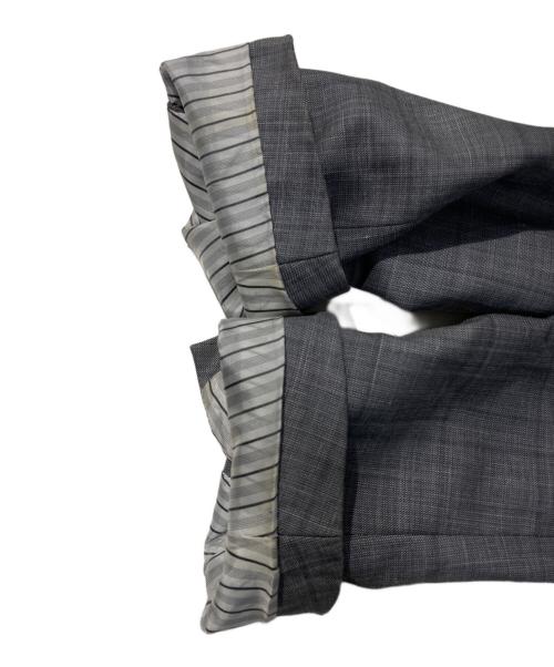 ERMENEGILDO ZEGNA（エルメネジルド・ゼニア）Ermenegildo Zegna (エルメネジルド・ゼニア) 段返り2Bジャケット&スラックス グレー サイズ:7-50Cの古着・服飾アイテム