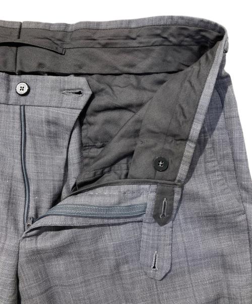 ERMENEGILDO ZEGNA（エルメネジルド・ゼニア）Ermenegildo Zegna (エルメネジルド・ゼニア) 段返り2Bジャケット&スラックス グレー サイズ:7-50Cの古着・服飾アイテム