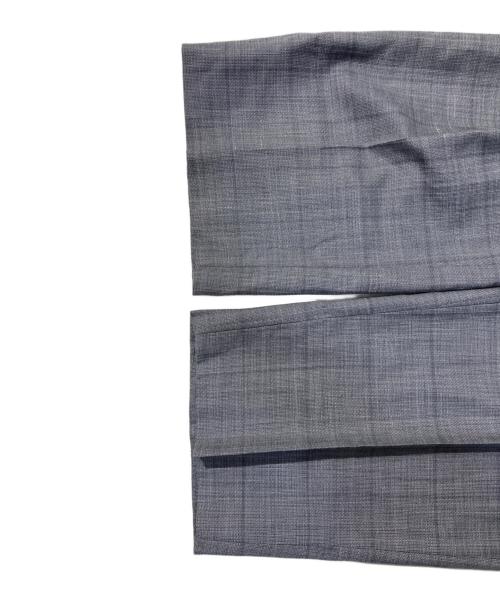 ERMENEGILDO ZEGNA（エルメネジルド・ゼニア）Ermenegildo Zegna (エルメネジルド・ゼニア) 段返り2Bジャケット&スラックス グレー サイズ:7-50Cの古着・服飾アイテム