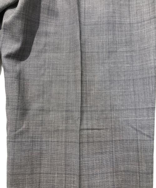 ERMENEGILDO ZEGNA（エルメネジルド・ゼニア）Ermenegildo Zegna (エルメネジルド・ゼニア) 段返り2Bジャケット&スラックス グレー サイズ:7-50Cの古着・服飾アイテム