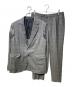 Ermenegildo Zegna（エルメネジルド・ゼニア）の古着「段返り2Bジャケット&スラックス」｜グレー