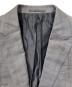 中古・古着 Ermenegildo Zegna (エルメネジルド・ゼニア) 段返り2Bジャケット&スラックス グレー サイズ:7-50C：12000円