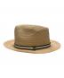 BORSALINO (ボルサリーノ) ラフィア クロッシェミディアムブリム ローラブル ベージュ サイズ:UK7 1/2 61：20000円
