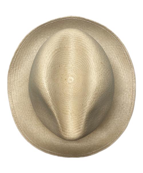 BORSALINO（ボルサリーノ）BORSALINO (ボルサリーノ) パナマハット ベージュ サイズ:UK 7 3/8の古着・服飾アイテム