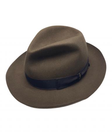 中古・古着通販】BORSALINO (ボルサリーノ) フォルトハット ブラウン