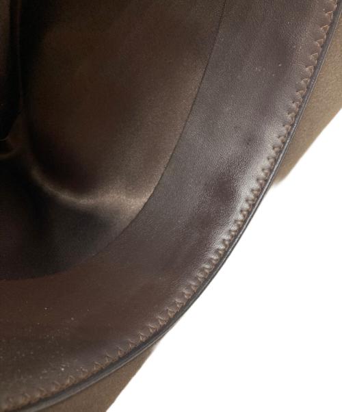 BORSALINO（ボルサリーノ）BORSALINO (ボルサリーノ) フォルトハット ブラウン サイズ:UK7 1/2　61の古着・服飾アイテム