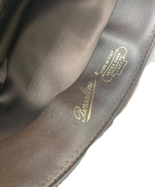 BORSALINO（ボルサリーノ）BORSALINO (ボルサリーノ) フォルトハット ブラウン サイズ:UK7 1/2　61の古着・服飾アイテム