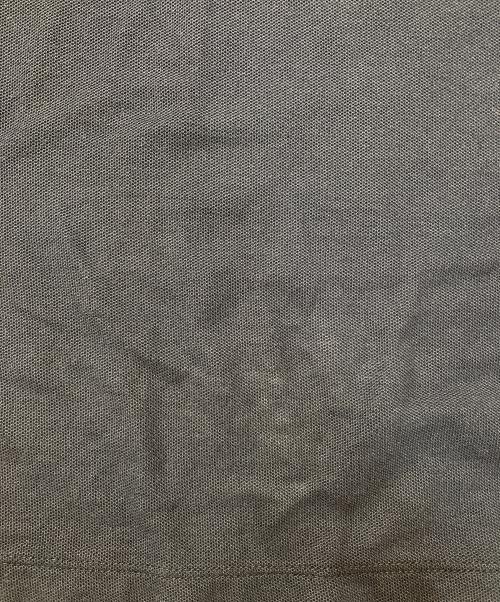 MONCLER（モンクレール）MONCLER (モンクレール) ラメロゴショートスリーブポロシャツ ネイビー サイズ:Mの古着・服飾アイテム