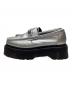 Dr.Martens (ドクターマーチン) Penton II Quad Metallic Leather Loafers シルバー サイズ:UK4：12000円