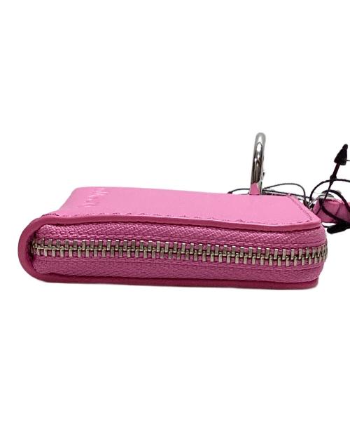 MARC JACOBS（マークジェイコブス）MARC JACOBS (マークジェイコブス) ザ レザー コイン パース バッグ チャーム ショッキングピンクの古着・服飾アイテム