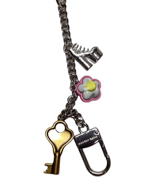 MARC JACOBS（マークジェイコブス）MARC JACOBS (マークジェイコブス) ザ レザー コイン パース バッグ チャーム ショッキングピンクの古着・服飾アイテム