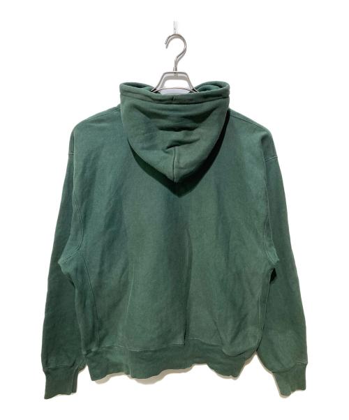 Champion Premium Reverse Weave（チャンピオン プレミアム リバースウィーブ）Champion Premium Reverse Weave (チャンピオン プレミアム リバースウィーブ) パーカー グリーン サイズ:XLの古着・服飾アイテム